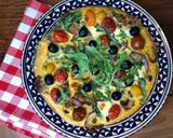Foto del paso 13 de la receta Frittata de verduras con queso