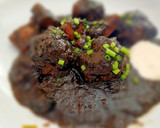 Foto del paso 9 de la receta: Albóndigas con sepia en su propia tinta 😋😋😋