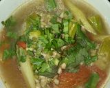 Hình bước làm 5 của món Canh chua hến