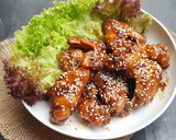 Foto langkah ke 6 dari resep Teriyaki Chicken Wing.