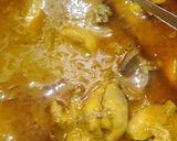 A picture of step 4 of Chicken curry.