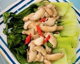 Foto langkah ke 4 dari resep Pokcoy Cah Jamur.