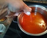 A picture of step 5 of Garlic Soup with Chorizo.