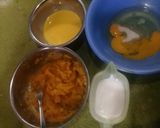 Foto langkah ke 1 dari resep Bolu Kojo Labu Kuning.