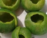 Foto del paso 1 de la receta: Zapallito rellenos con soja texturizada y hongos