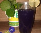 Foto langkah ke 3 dari resep Minuman Sate Buntel Bunga Telang.