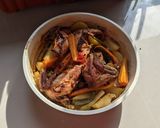 Foto langkah ke 7 dari resep Mediterranean style roasted chicken.
