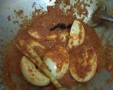 Foto langkah ke 3 dari resep 400) Telur Bumbu Lapis.