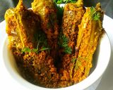 भरवां मिर्च (Bharva mirch recipe in hindi) रेसिपी चरण 9 फोटो