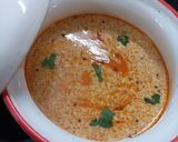A picture of step 3 of Dahi tadka.