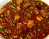 मटर मशरूम (matar mushroom recipe in Hindi) रेसिपी चरण 8 फोटो