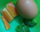 Foto langkah ke 1 dari resep MPASI 4* 7month (bubur tim rice cooker) TELUR.