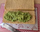 Foto del paso 6 de la receta: Sanguchito de palta al limón 🥑 🍋 en pancito proteico de garbanzos y huevo 🥫sin harina, sin gluten 🥪