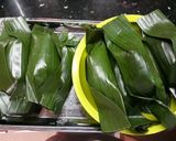 Foto langkah ke 4 dari resep Nasi bakar isi ayam suwir & tongkol.