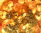 A picture of step 2 of Prawns with dry fenugreek leaves.
