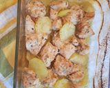 Foto del paso 5 de la receta: Pechuga de pollo con papas horneadas