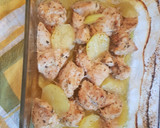 Foto del paso 5 de la receta: Pechuga de pollo con papas horneadas