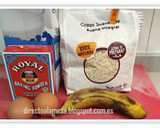 Foto del paso 1 de la receta: Tortitas de avena y plátano