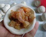 Hình bước làm 2 của món Bánh ít trần nhân tôm thịt