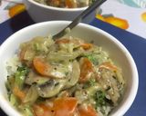 Foto del paso 3 de la receta: Champiñones y vegetales a la crema
