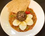 A picture of step 9 of Egyptian Breakfast - Ful Medames.