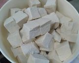 Foto langkah ke 2 dari resep Sawi Tahu Putih masak Santan 🍲.