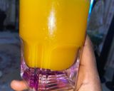 A picture of step 1 of Mango 🥭 juice.