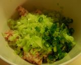 A picture of step 7 of Pork Dumplings ☆ Steamed & Fried Gyoza.
