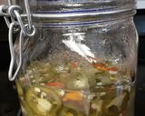 A picture of step 2 of Pickled Jalapeños +.
