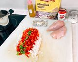 Foto del paso 1 de la receta: Burritos de pollo