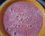 A picture of step 1 of Watermelon Popsicles.