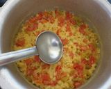 A picture of step 3 of Arhar Dal.