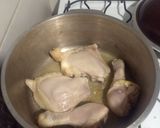 Foto del paso 1 de la receta: Pollo con arroz amarillo