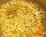 A picture of step 5 of Chicken Noodle Soup.