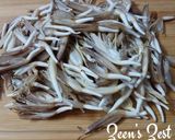 A picture of step 1 of Banana Flower Fry.