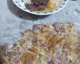 صورة لخطوة 2 من وصفة افخاذ دجاج محشية