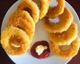 Hình bước làm 2 của món Bánh táo chiên