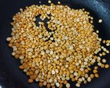 A picture of step 1 of Coconut Chutney with Roasted Chana Dal.