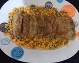 A picture of step 6 of Egg tofu with veggies (awarar kwai).