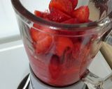 Foto del paso 2 de la receta Tarta de queso rellena de fresa