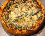 Foto del paso 5 de la receta: Tarta de verduras en masa de puré de calabaza (sin harina)