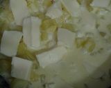 Foto del paso 8 de la receta: "esto que es?" Con papas con crema de queso..