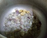 A picture of step 1 of Alu cholia.