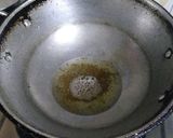 A picture of step 3 of Indian flattened rice dish(poha).