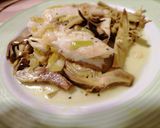 Foto del passaggio 3 della ricetta Baccalà al forno con porri e carciofi