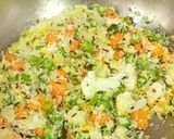 A picture of step 2 of Samak Rice Khichdi.
