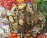 A picture of step 2 of # Stirfry veggie masala#post 20th.