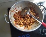 Foto langkah ke 4 dari resep Sambel teri tempe + sate telur puyuh homemade.