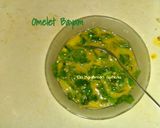 Foto langkah ke 4 dari resep Omelet Bayam Panggang (Oven dan Teflon).