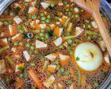 Tárkonyos sertés raguleves recept fázis 2 fotója